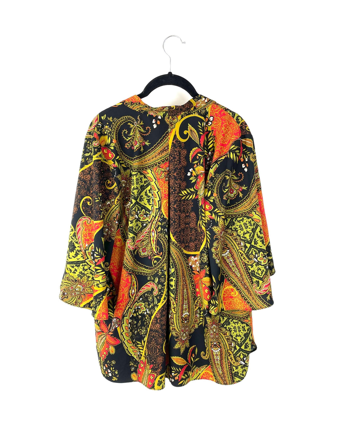 Tropical Print 3/4 Sleeve - Medium/Large