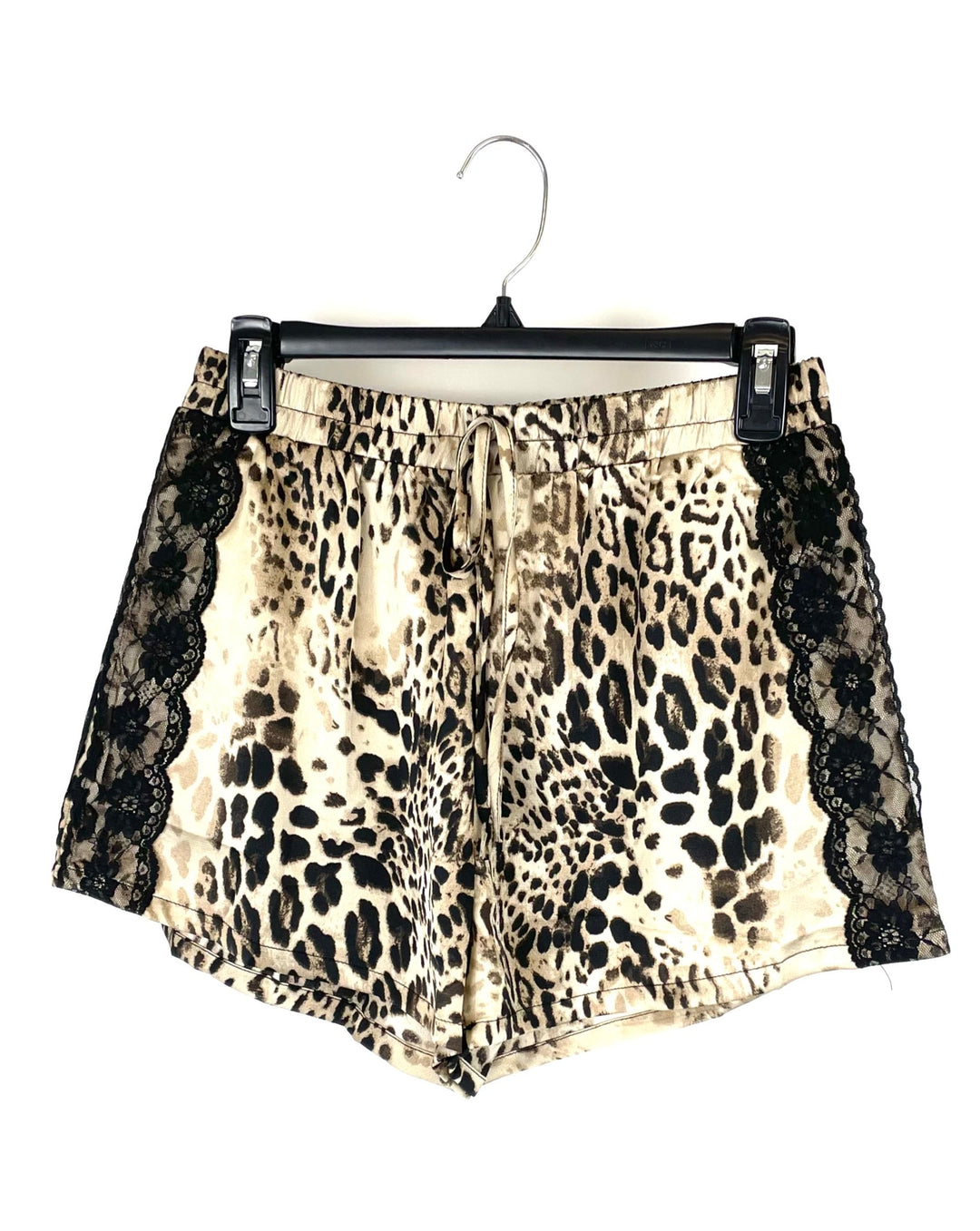 Brown Cheetah Shorts - Small, Medium