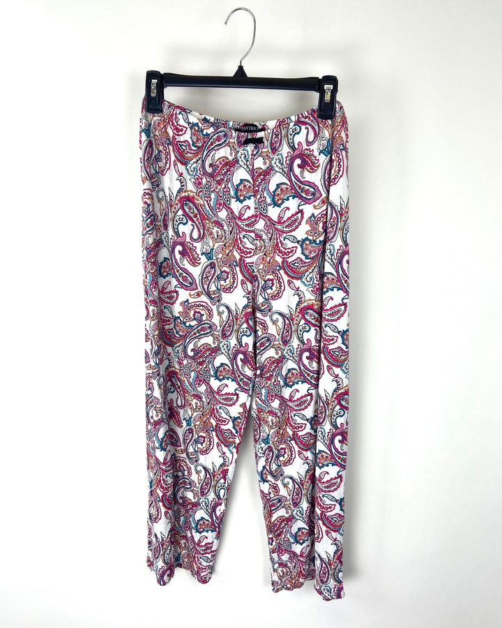 Short Sleeve Multicolor Lounge Set - 1X