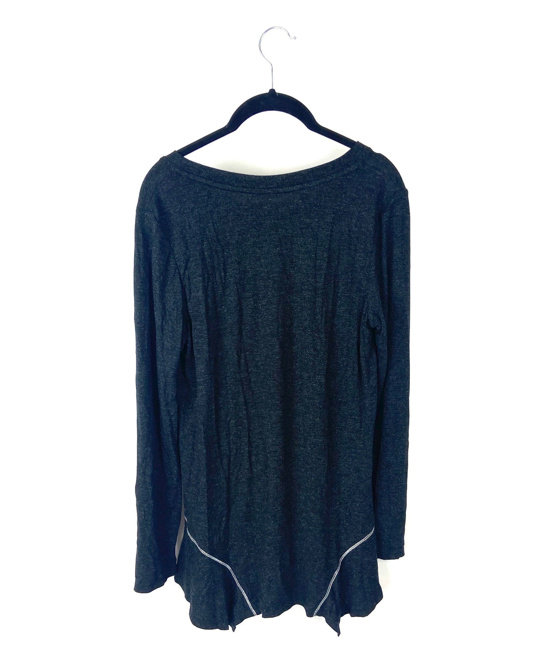 Long Sleeved Asymmetrical Top - Small