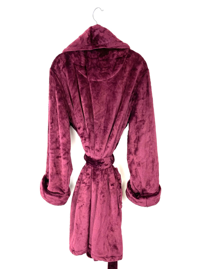 Burgundy Short Robe - Small