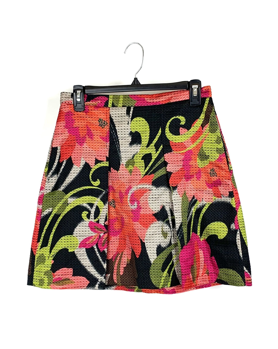 Abstract Floral Skirt - Size 2
