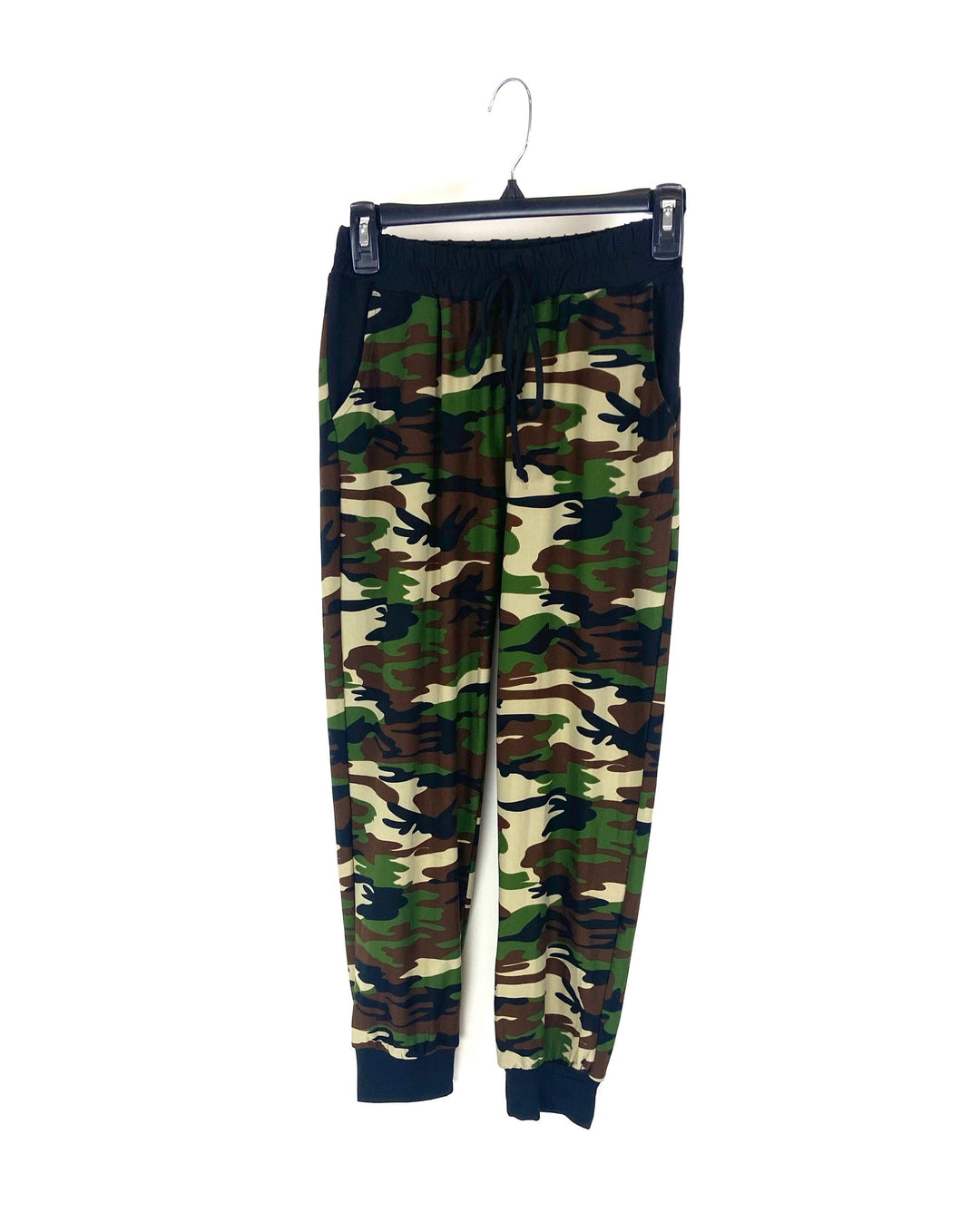 Green Camo Joggers - Small