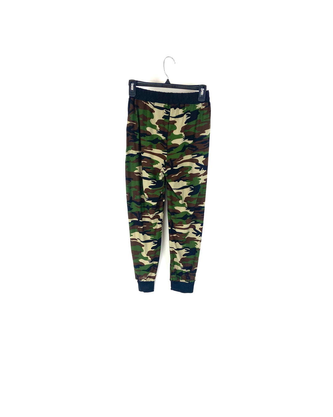 Green Camo Joggers - Small