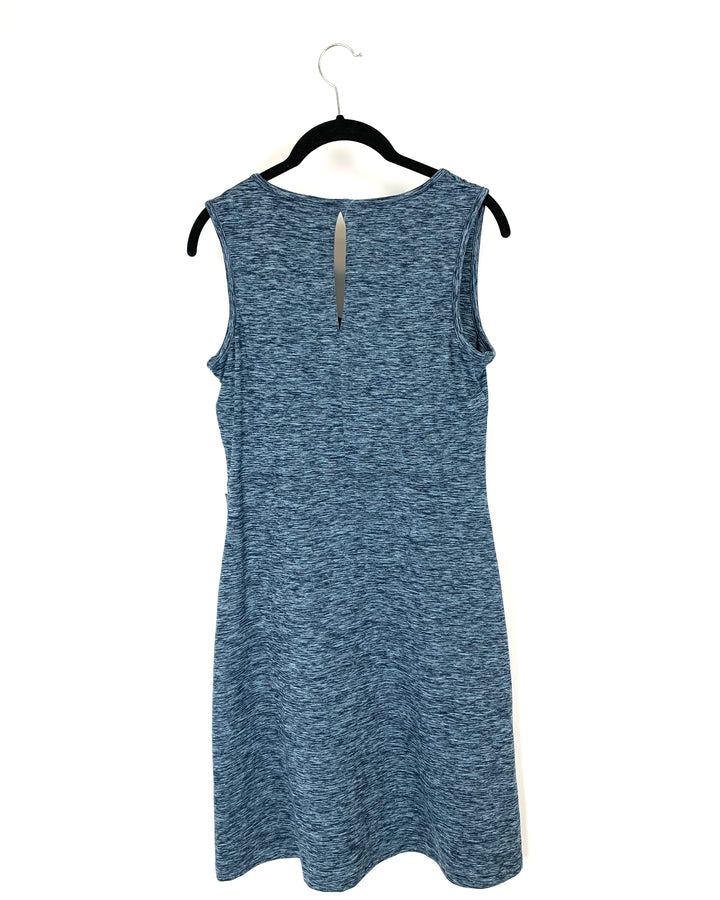 Scoop Neck Stretch Dress - Small