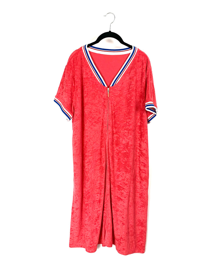 Red Beach Cover Up - Small