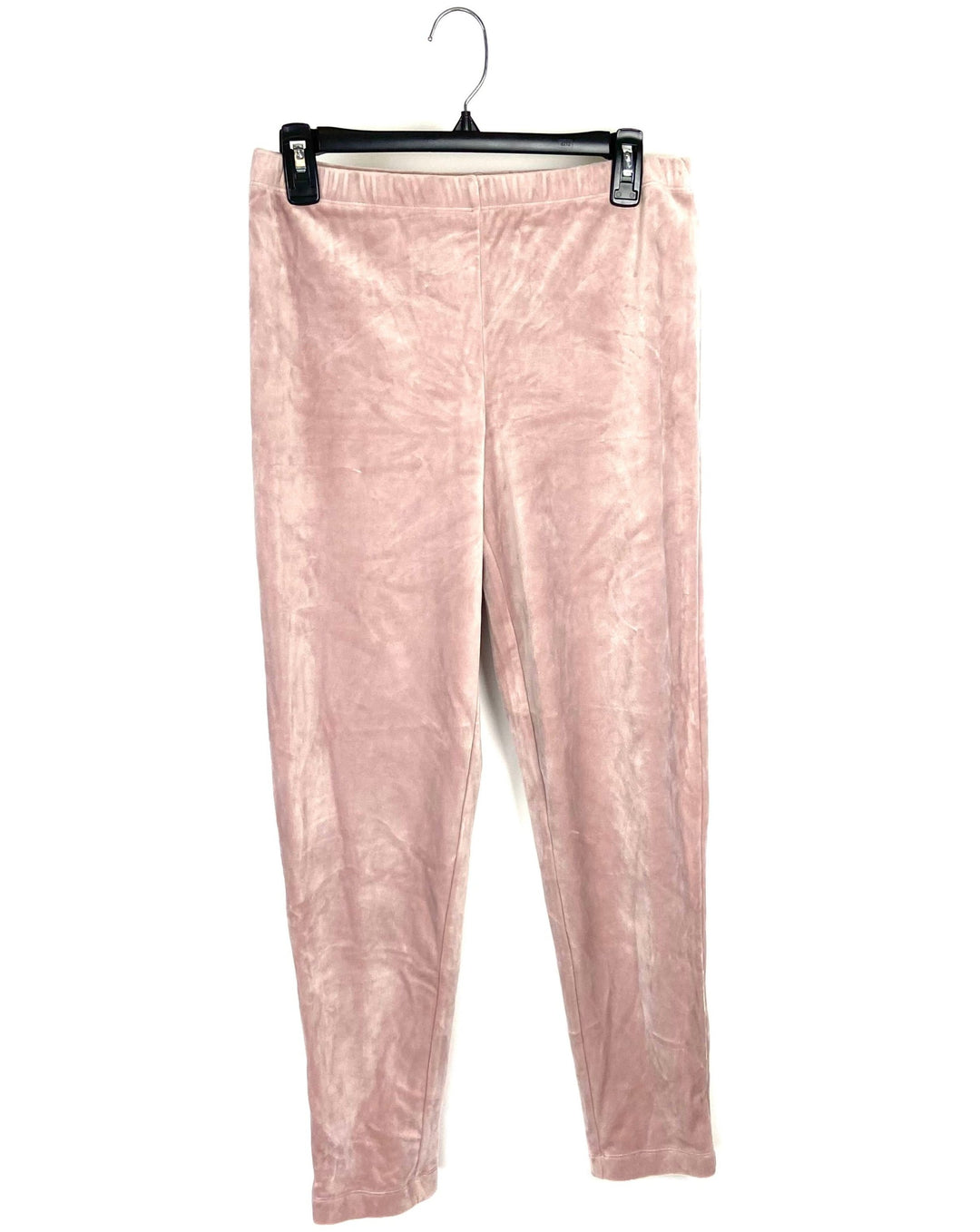 Velour Light Pink Leggings- Small and 1X