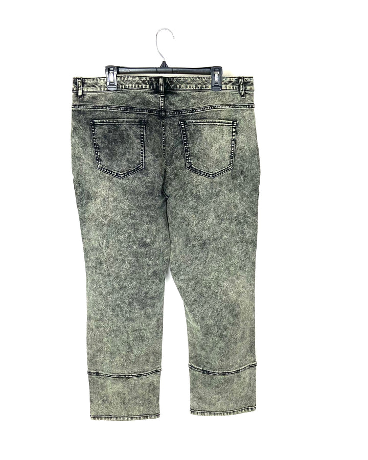 Green Acid Wash Jeans - 20W