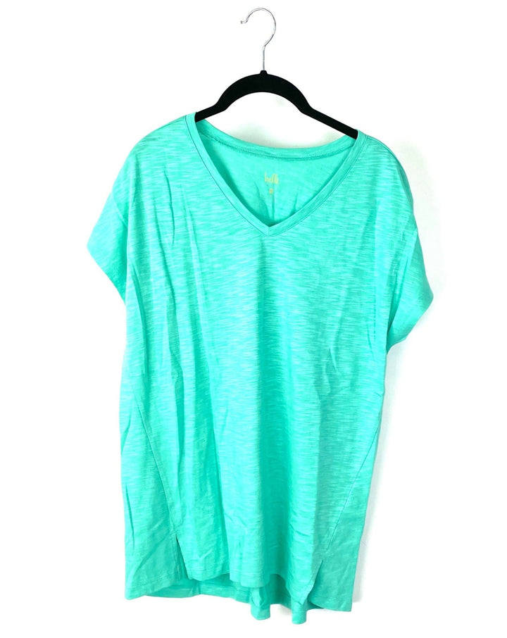 Teal Short Sleeve Top - Small/Medium