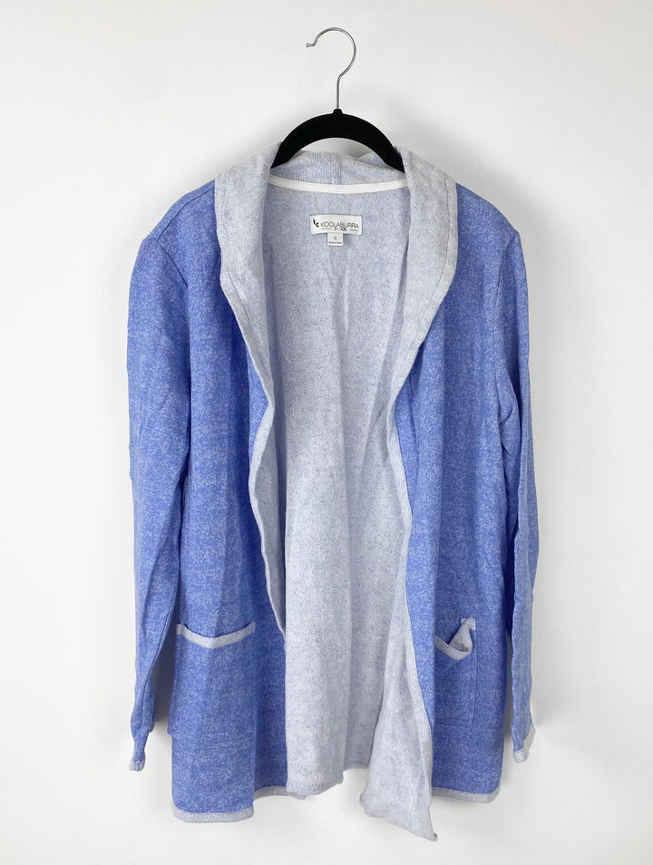 Blue Cardigan - Small