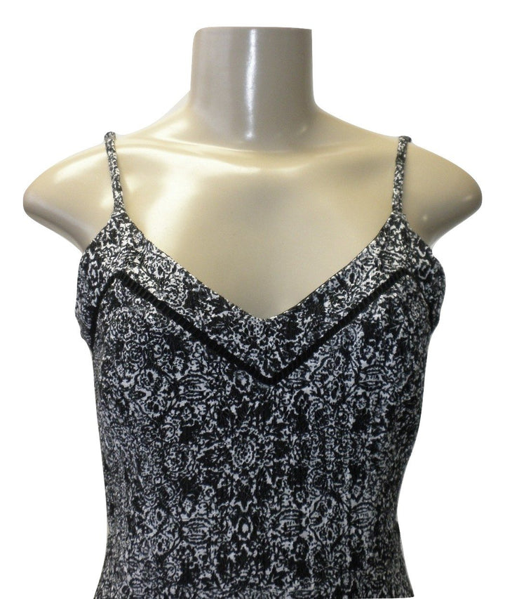 Aqua Black And White Pattern Dress - Size Small & Large - New With Tags - The Fashion Foundation