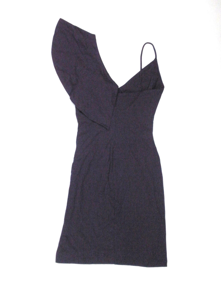 Amanda Uprichard Purple Ruffled Dress- Small - The Fashion Foundation - {{ discount designer}}