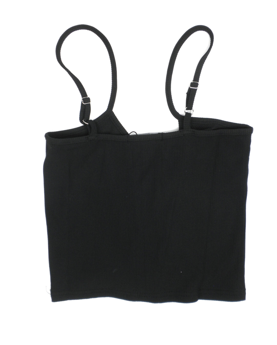Zaful Black Ruched Tank Top - Small & Medium - Donated From The Designer - The Fashion Foundation