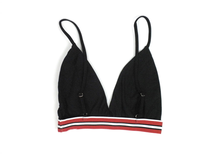 Zaful Red and Black Crop Top - Size Small - The Fashion Foundation