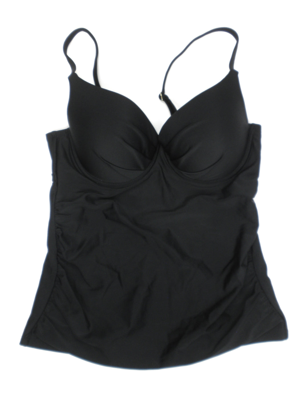 Merona Black Padded Bathing Suit Top - Small - The Fashion Foundation - {{ discount designer}}