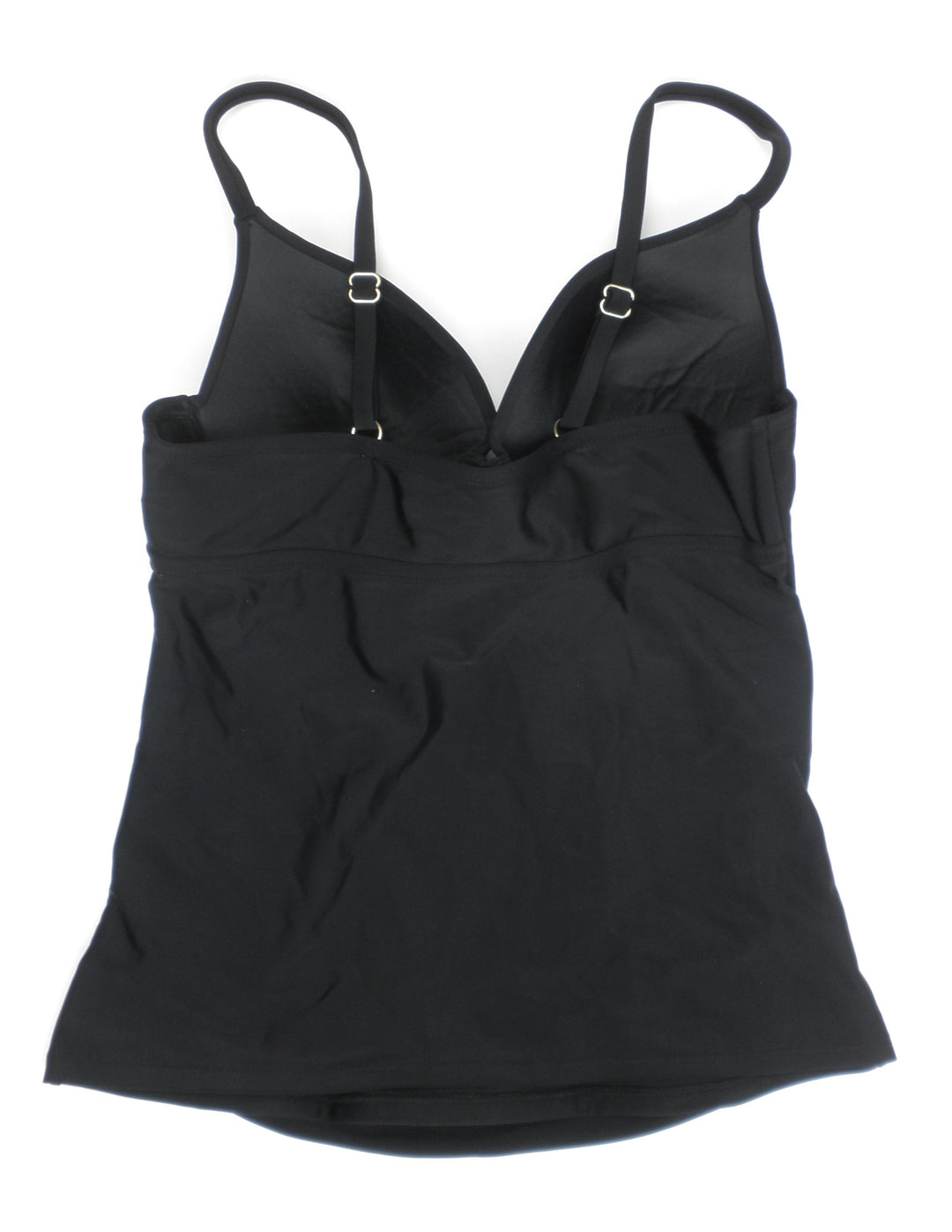 Merona Black Padded Bathing Suit Top - Small - The Fashion Foundation - {{ discount designer}}