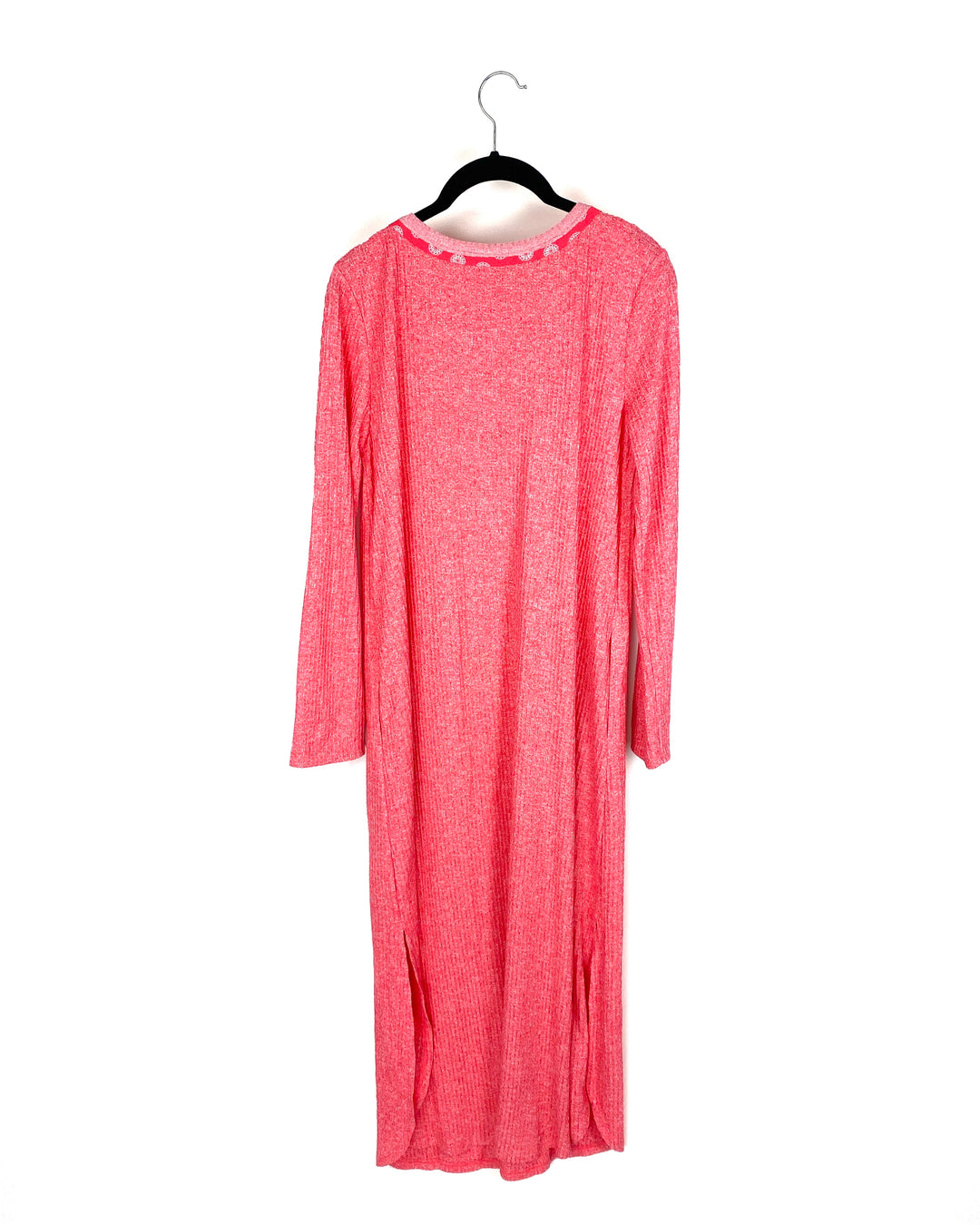 Coral Long Sleeve Dress - Small