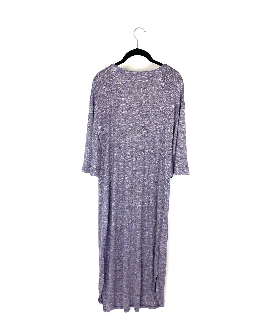 Purple Short Sleeve Caftan - Small/Medium