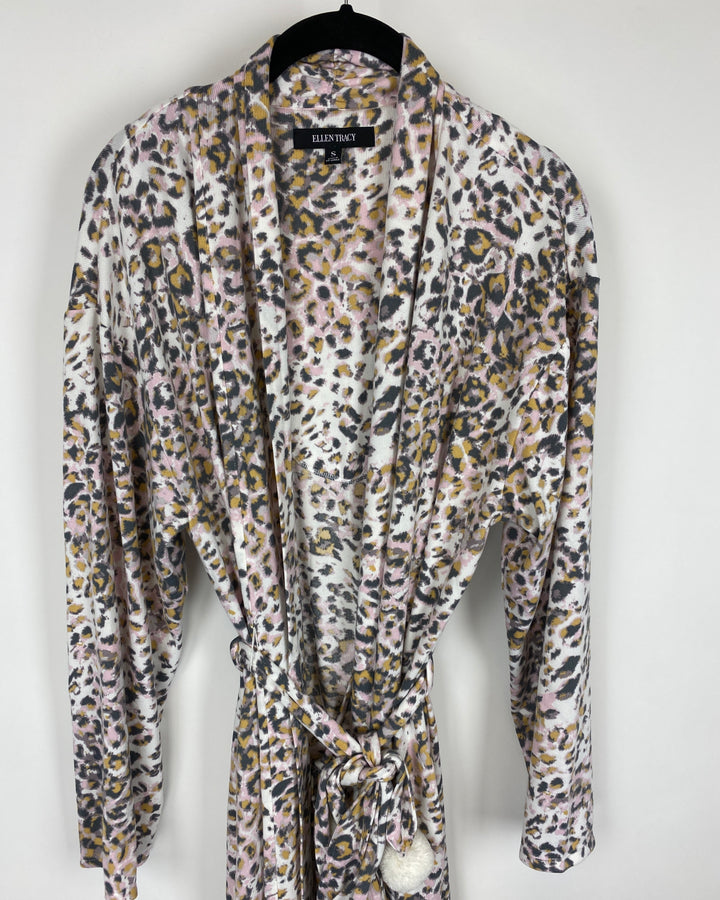 Animal Print Robe - Small