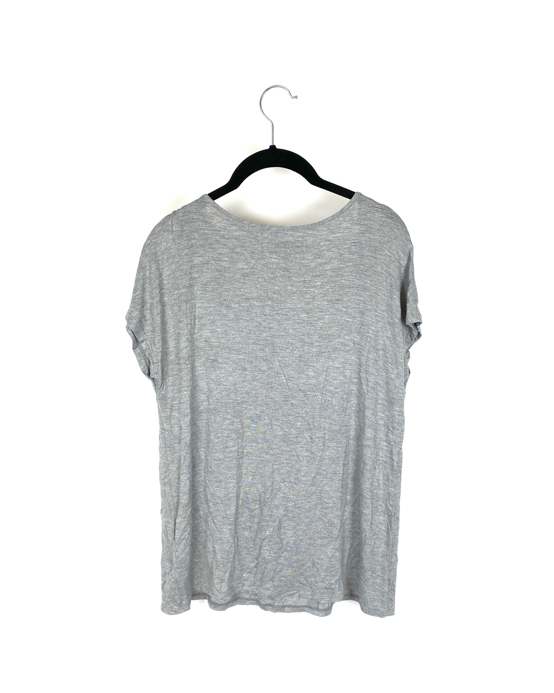 Short Sleeve Grey Top - Small