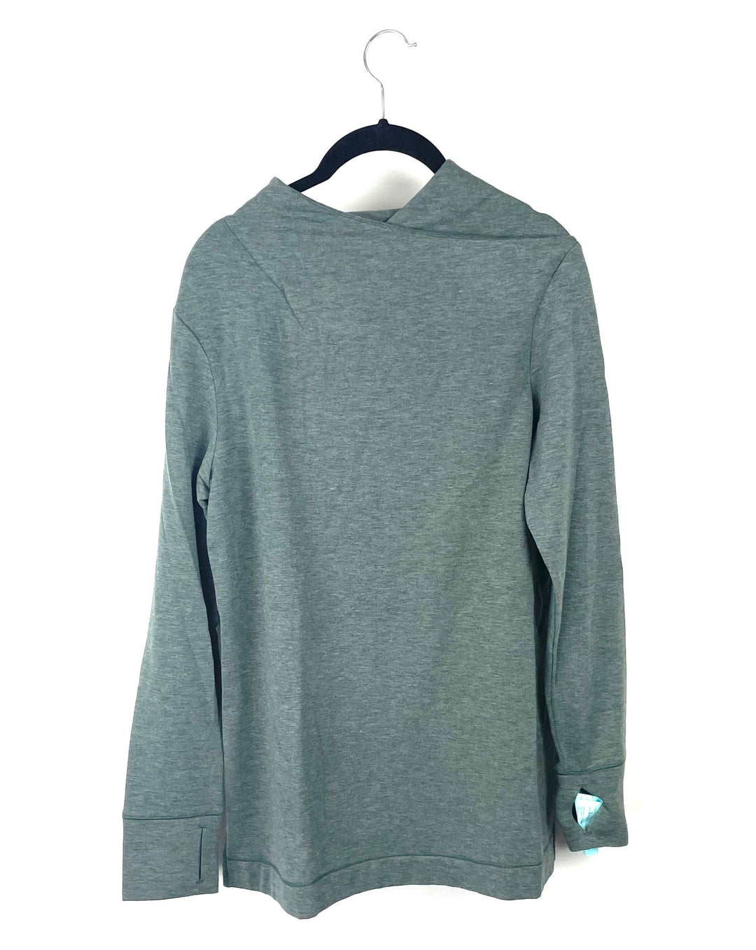 Green Criss Cross Long Sleeve - Size 6/8