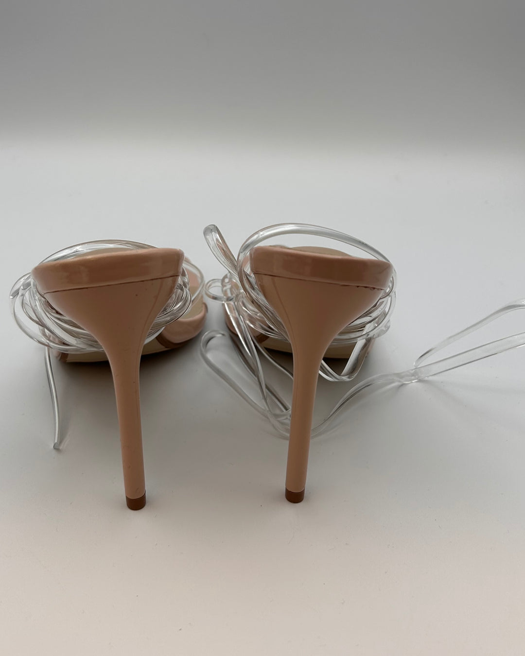 Boohoo Wrap Up Heels - Size 8