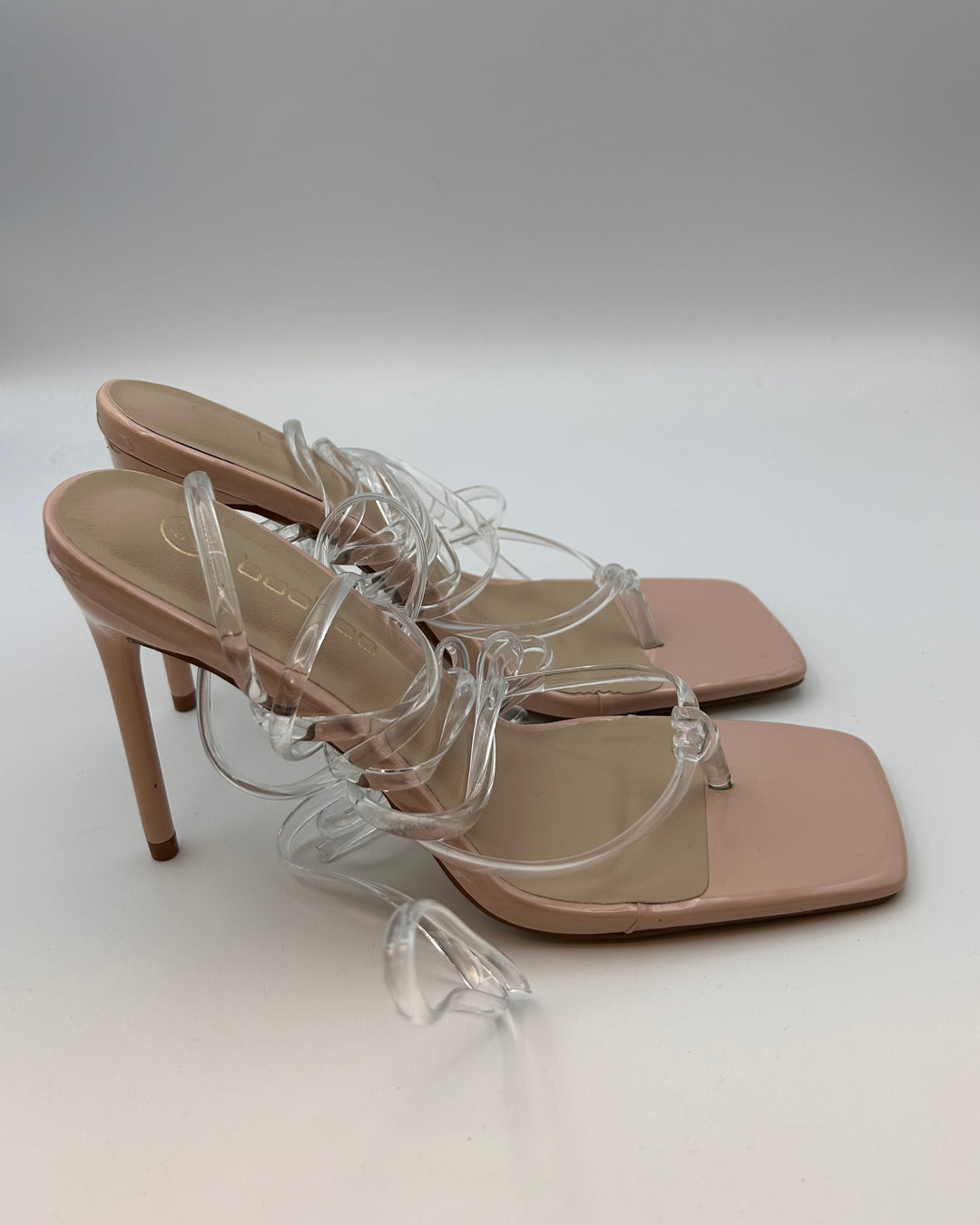 Boohoo Wrap Up Heels - Size 8