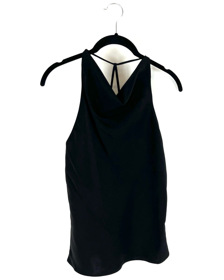 Black Strappy Top - Extra Small, and Medium