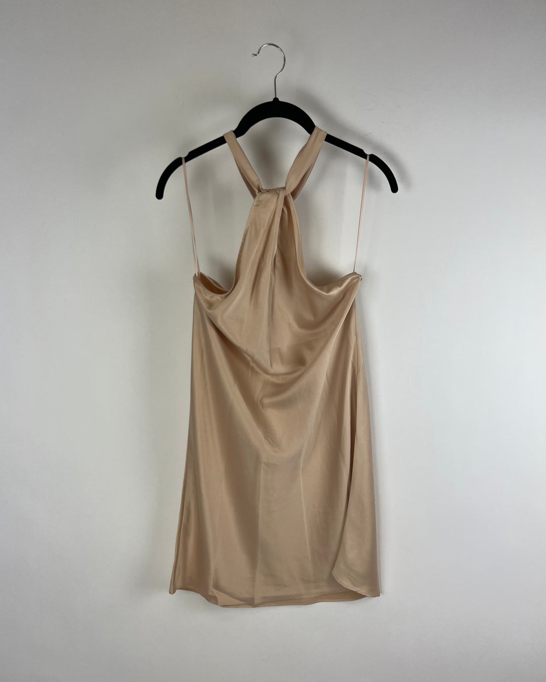 Champagne Halter Dress - Extra Small