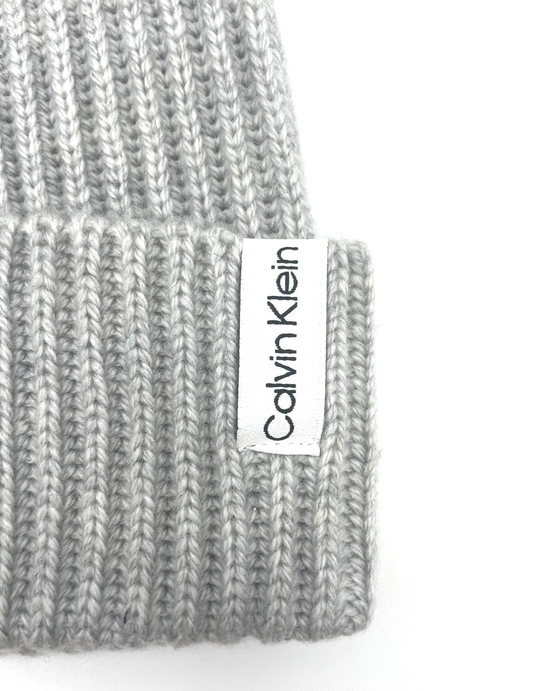 Grey Knit Beanie