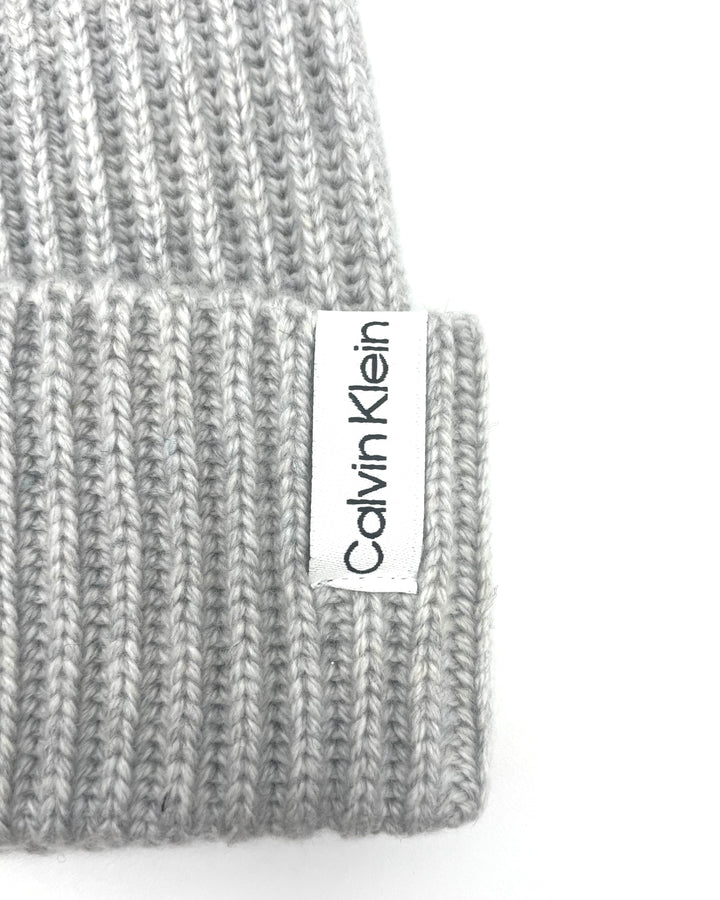 Grey Knit Beanie