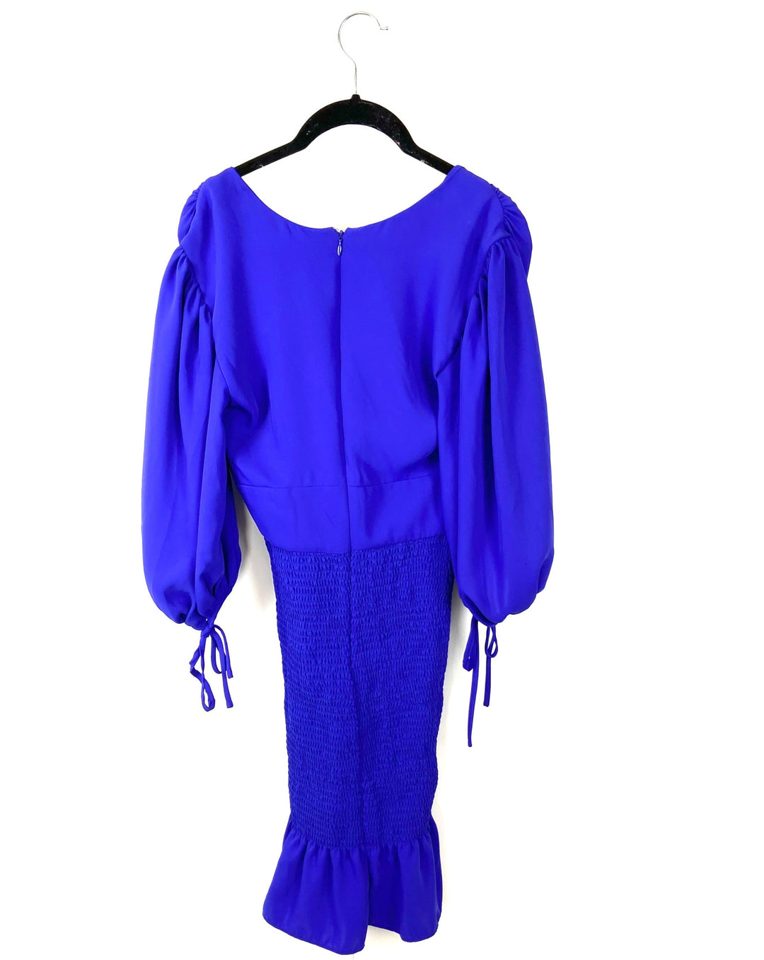Purple V Neck Dress - Size Extra Small, Small and Medium
