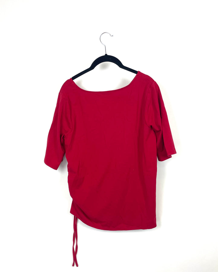 Red Short Sleeve T-Shirt- Small/Medium