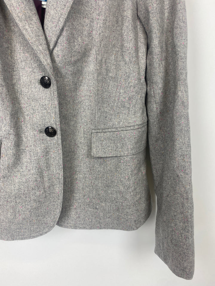 Gray and Pink Blazer - Size 6