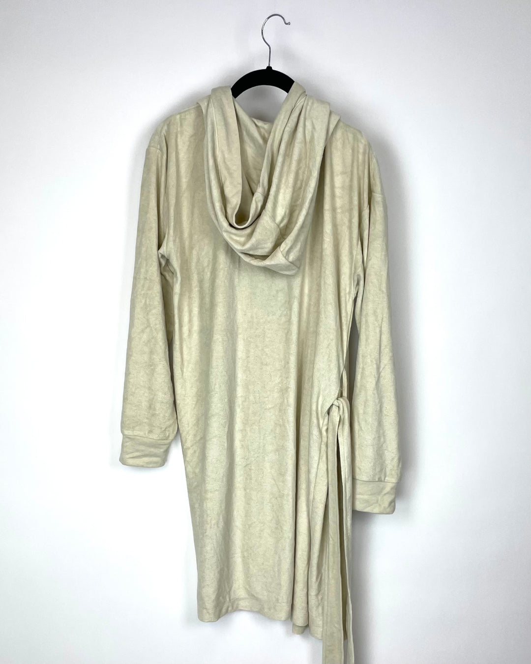 Beige Long Sleeve Robe - Small and 1X