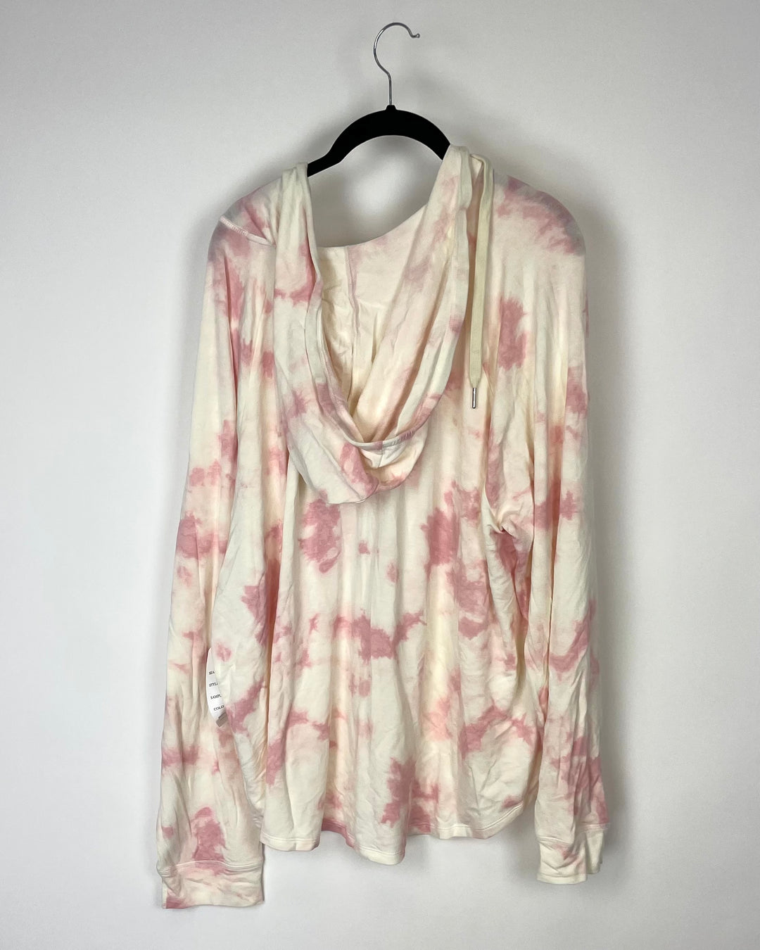 White And Pink Tie-Dye Lounge Set- 1X