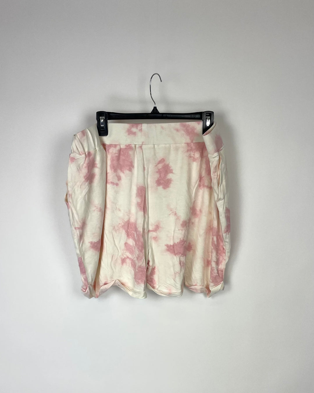 White And Pink Tie-Dye Lounge Set- 1X