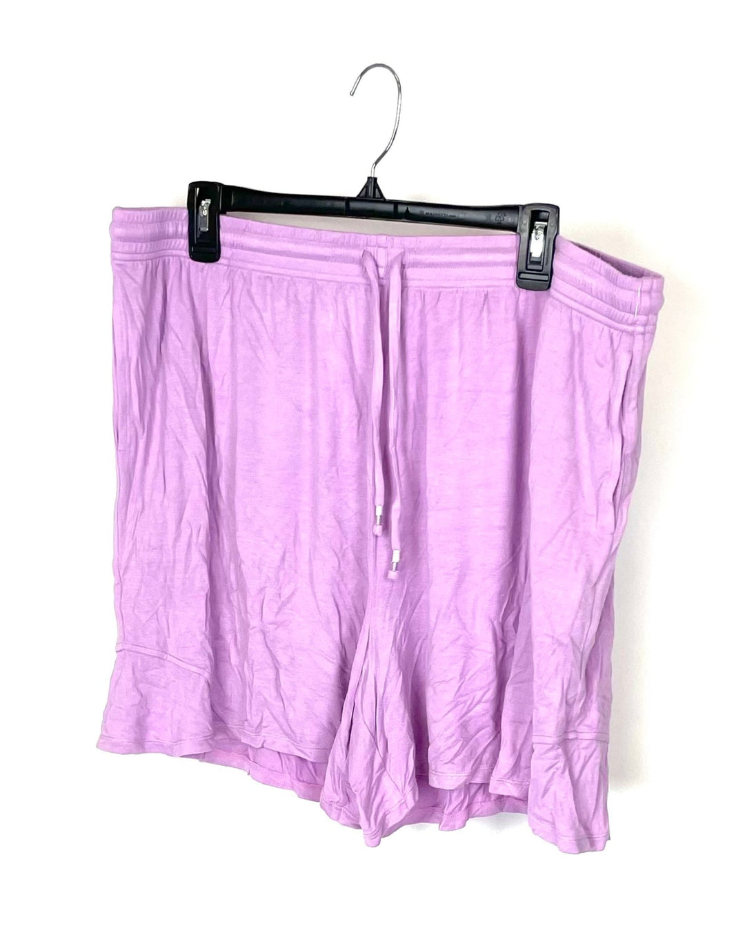 Purple Pajama Shorts - 1X
