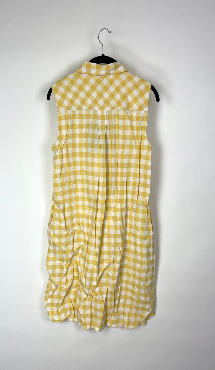 Yellow Gingham Dress - Size 4