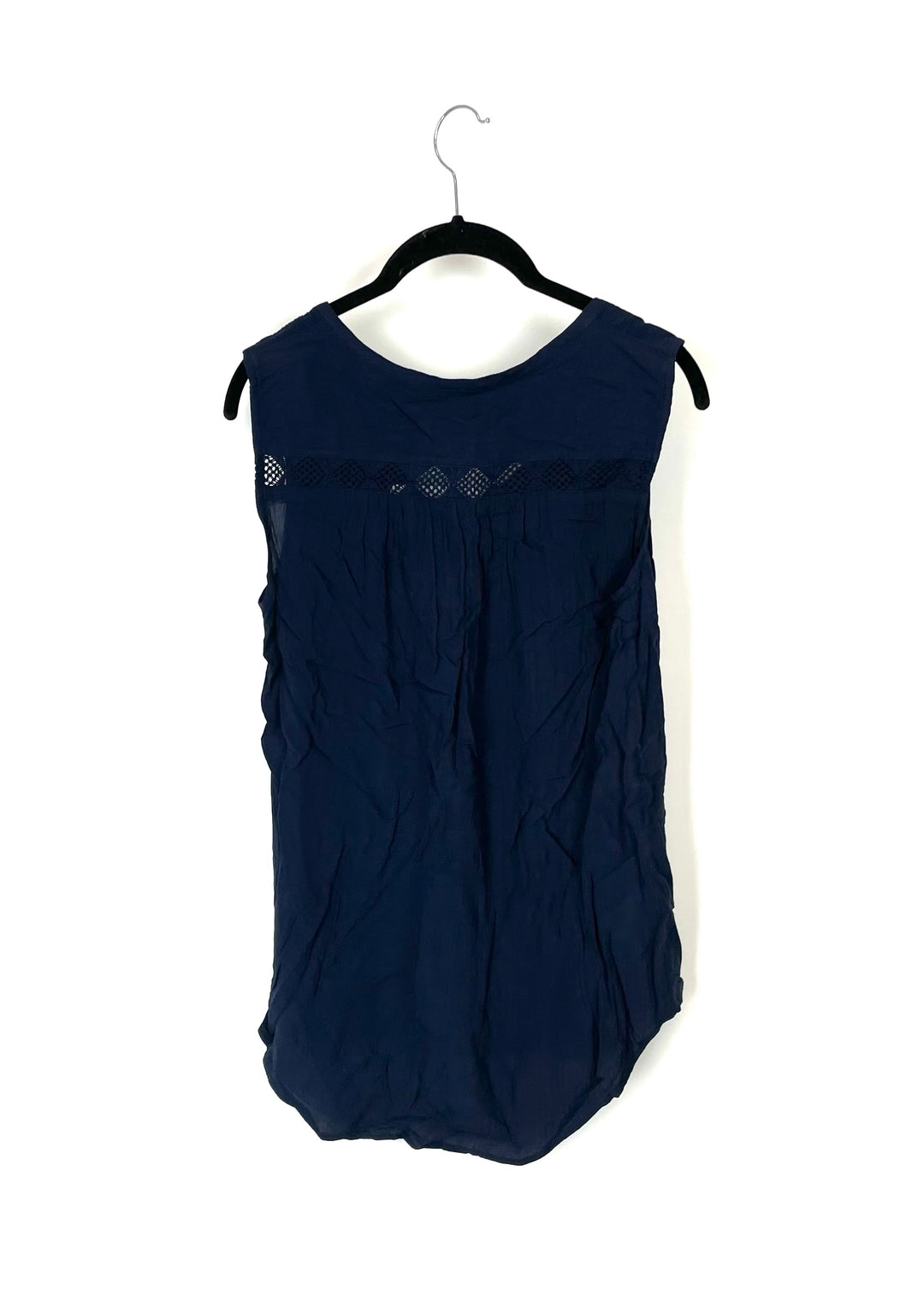 Navy Blue Blouse - Small