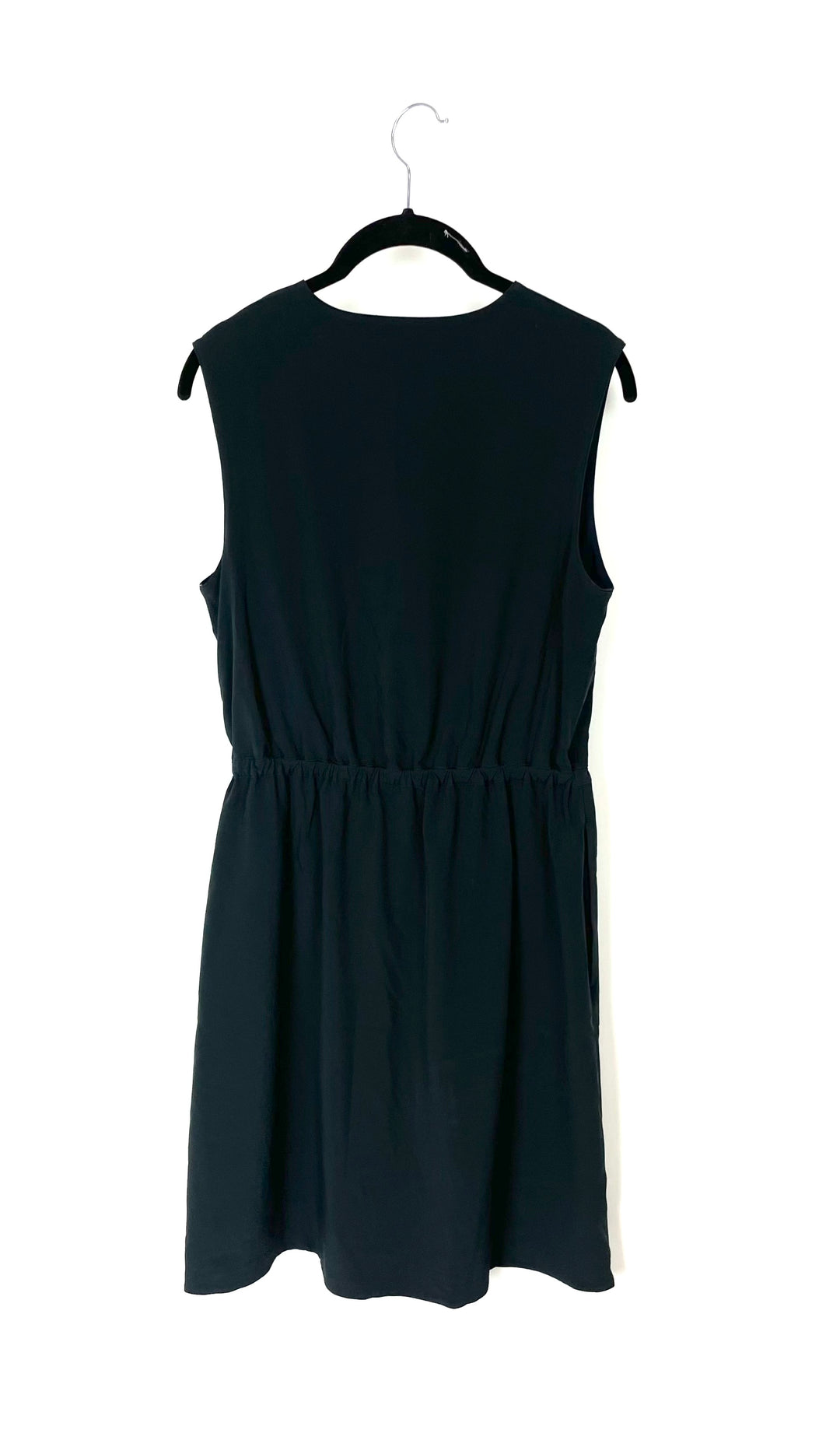 Black High Neckline Dress - Small