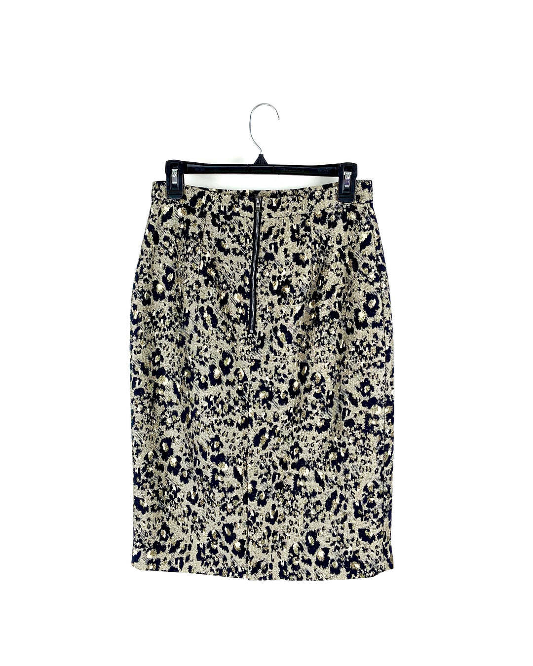 Leopard Brocade Skirt - Size 4 and 8