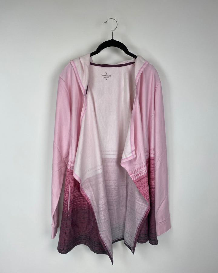 Pink Ombre Cardigan - Extra Small, Small and Medium