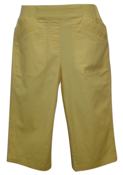 Christopher & Banks Yellow Capri - Size 4 to 16 - The Fashion Foundation