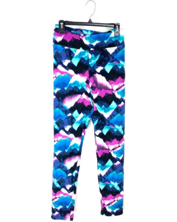 Colorful Abstract Lounge Pants - Size 6/8 and 1X