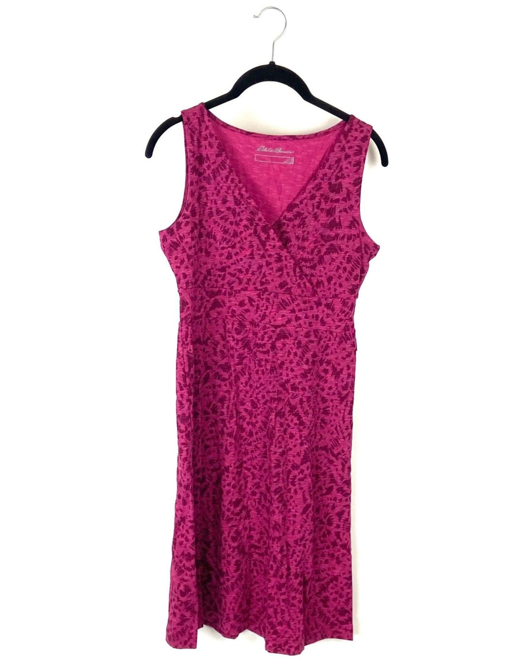 Magenta Printed Dress - Small