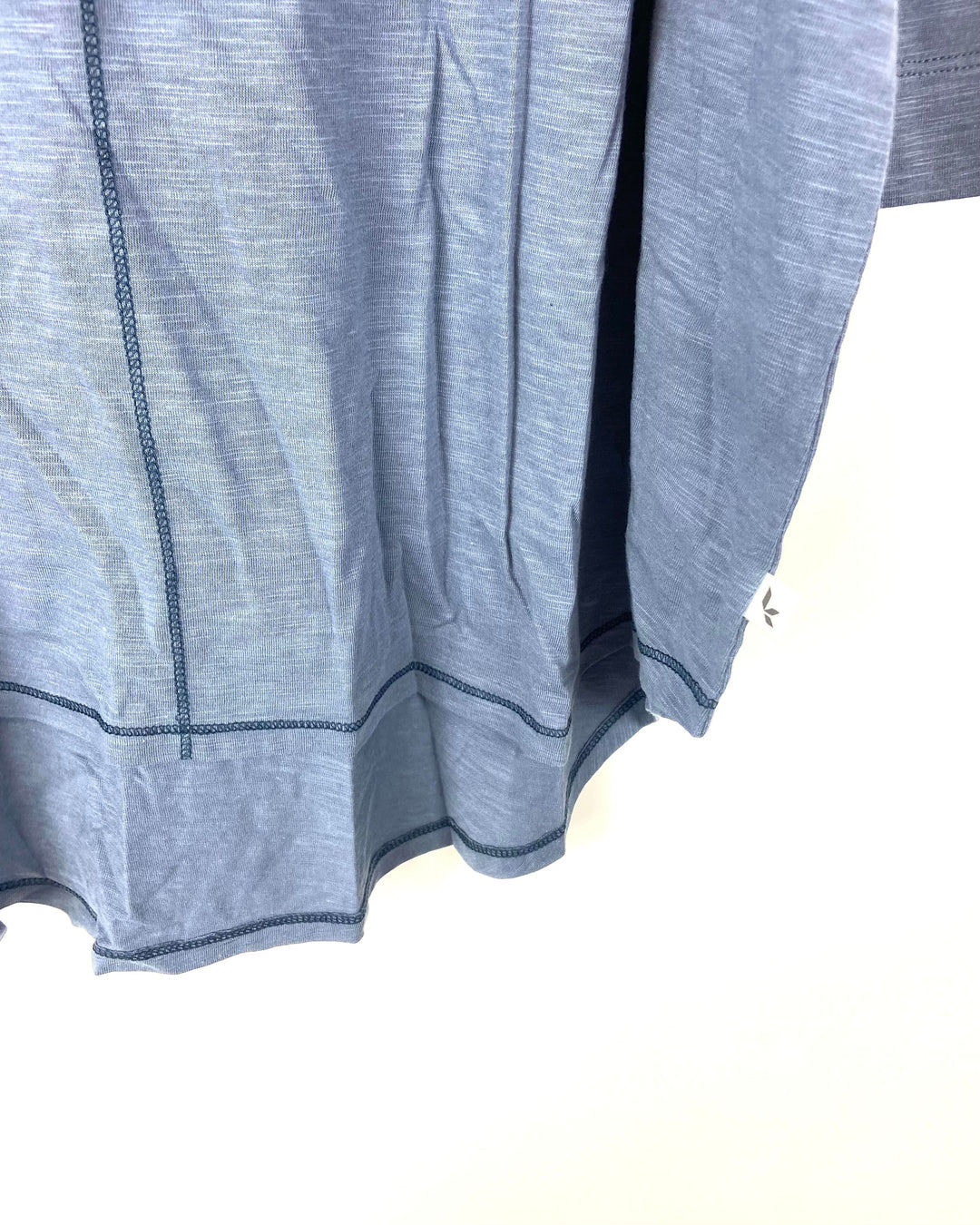Blue/Grey Long Sleeve Top - Small