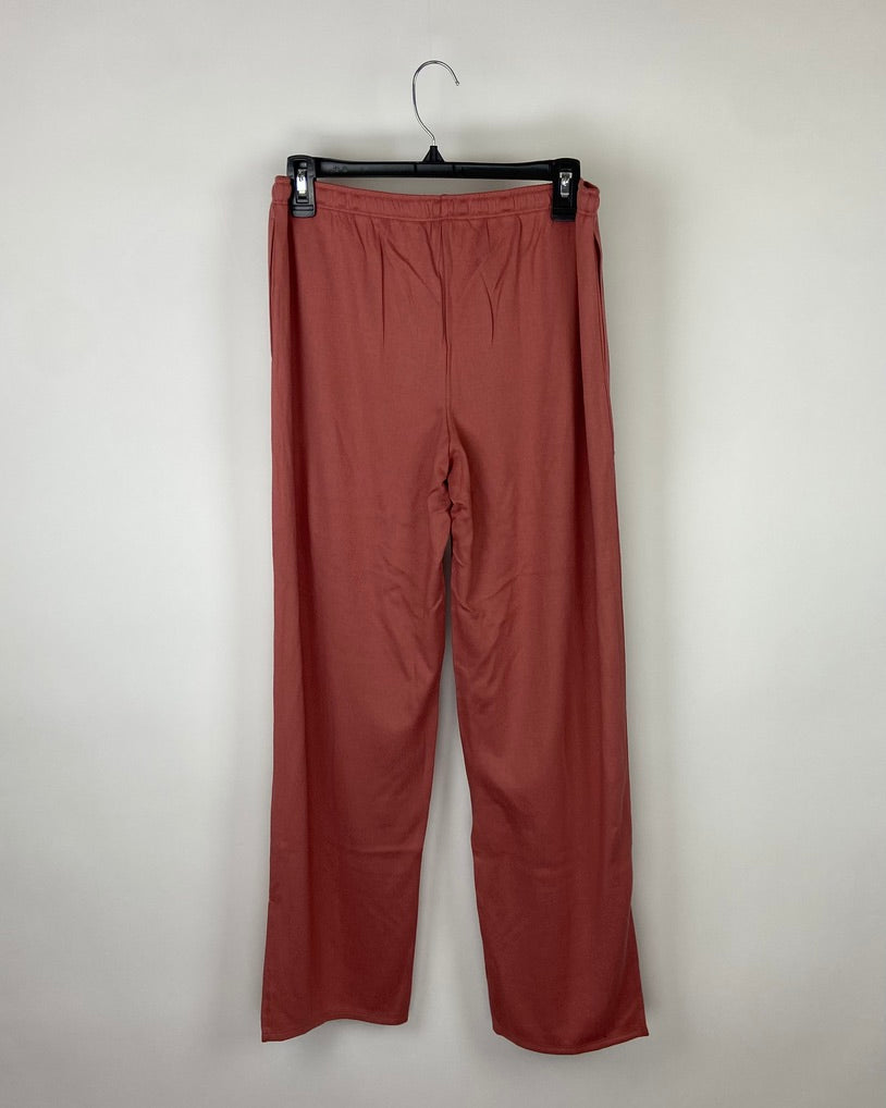 Melon Colored Lounge Pants - Size 10-12