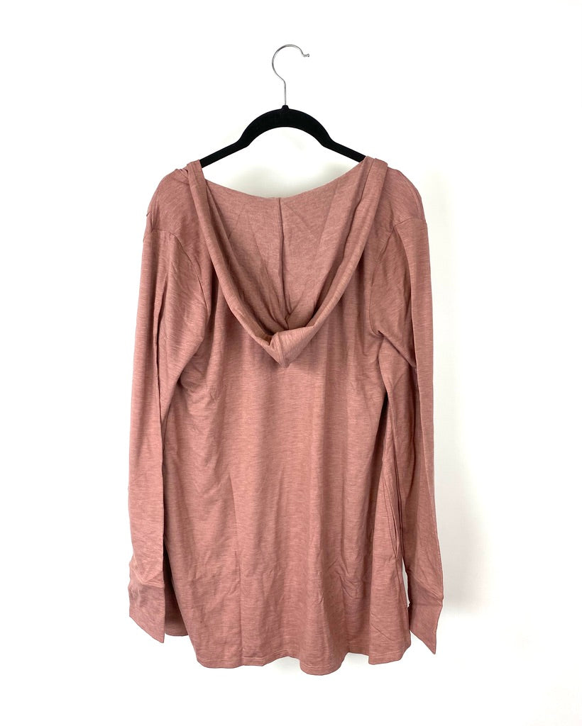 Dusty Pink Wrap Long Sleeve - Small/Medium