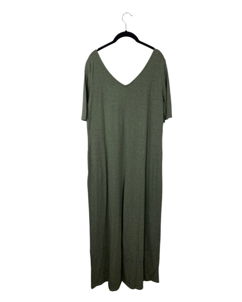 Green Jumpsuit - Extra Small/Small